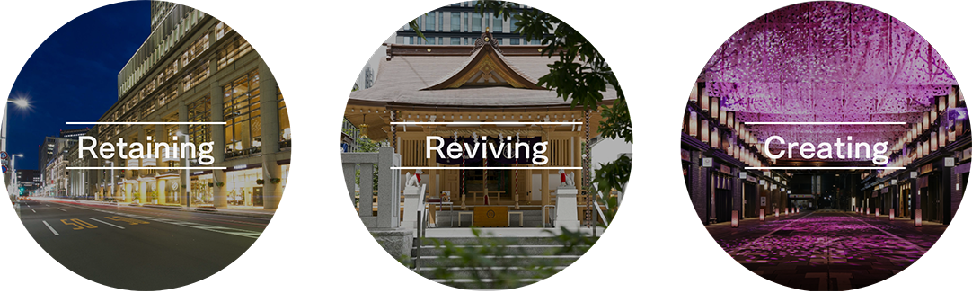 Retaining, Reviving, Creating