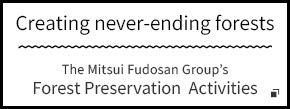 終わらない森創り　三井不動産グループの森林保全活動