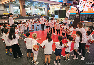 第27回「三井不動産スポーツアカデミー」バスケットボールアカデミー開催（2024/11/10三井ショッピングパーク「ららぽーと堺」Fansta XROSS STADIUM）