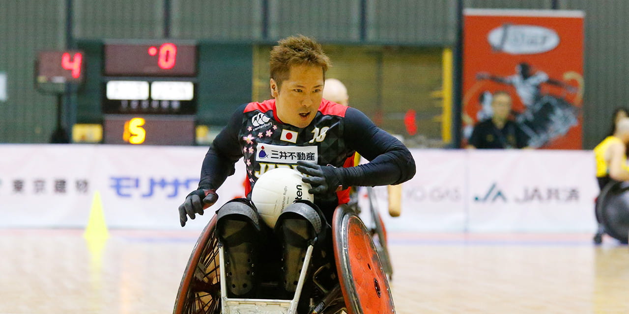 Wheelchair Rugby 三井不動産 Be The Change Wheelchair Rugby 三井不動産 Be The Change