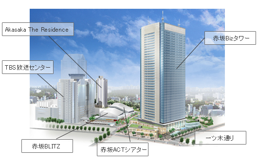 三井不動産｜「赤坂Bizタワー」「赤坂ACTシアター」「赤坂BLITZ