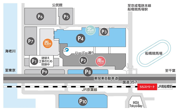 三井ショッピングパーク ららぽーとtokyo Bay ららストリートに動く歩道を設置