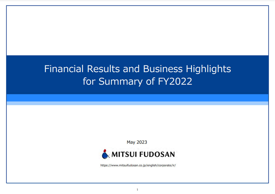Financial Results and Business Highlights