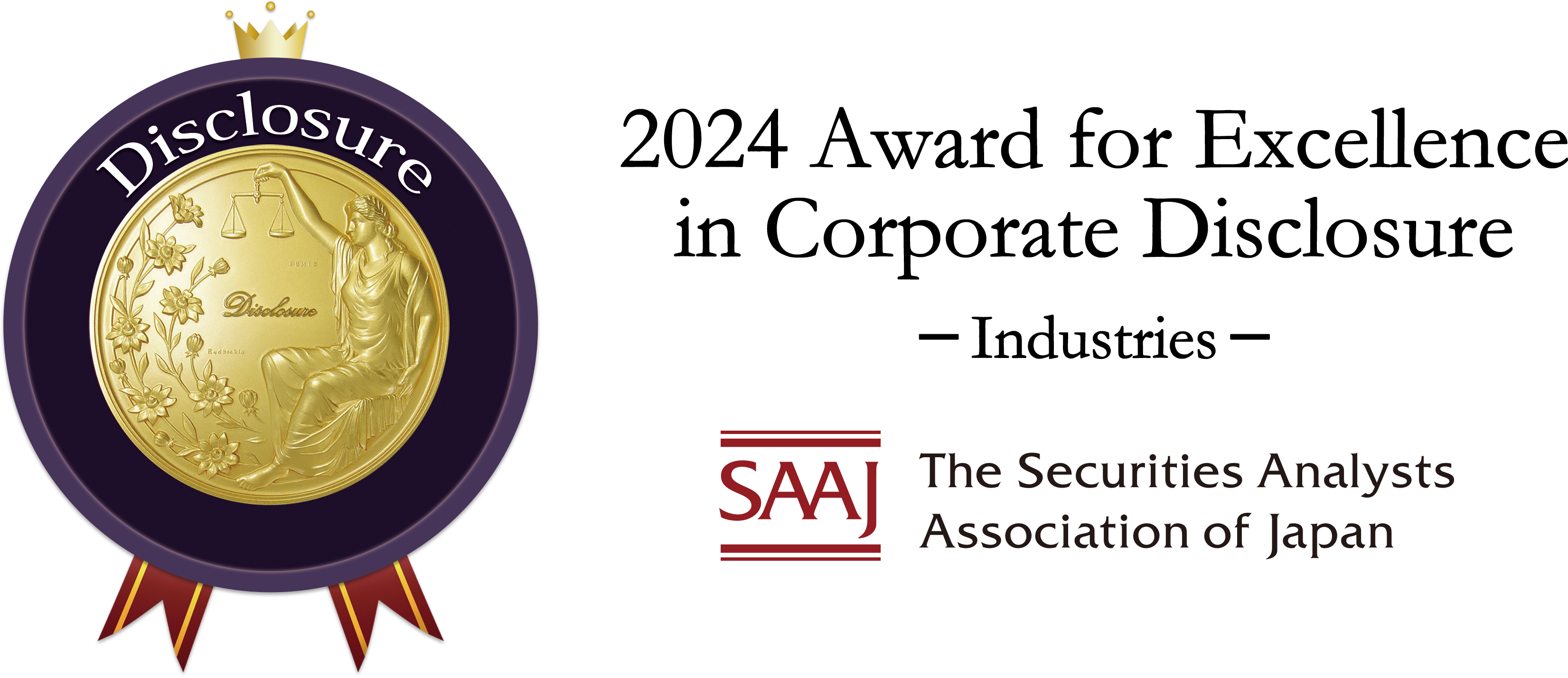 2024 Award for Excellence in Corporate Disclosure