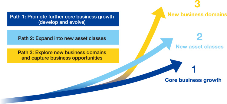 Three business strategy paths