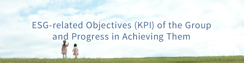 Sustainability-related Objectives (KPI) of the Group and Progress in Achieving Them